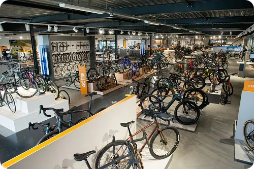 Showroom-gravelbikes-winkel