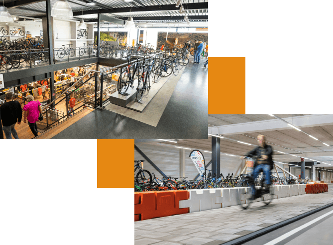 leasefiets-showroom-en-testbaan