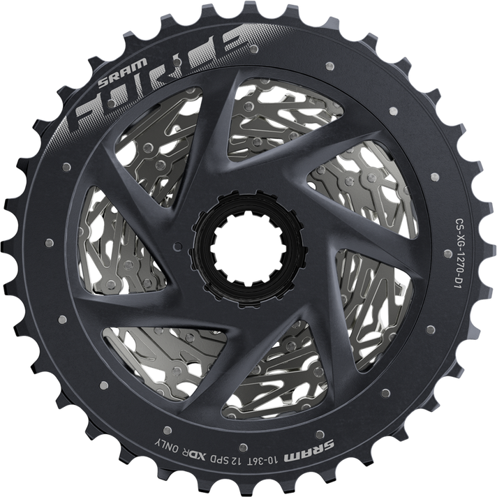 SRAM Force XG-1270 XDR-body 12-speed Cassette | 12GO Biking