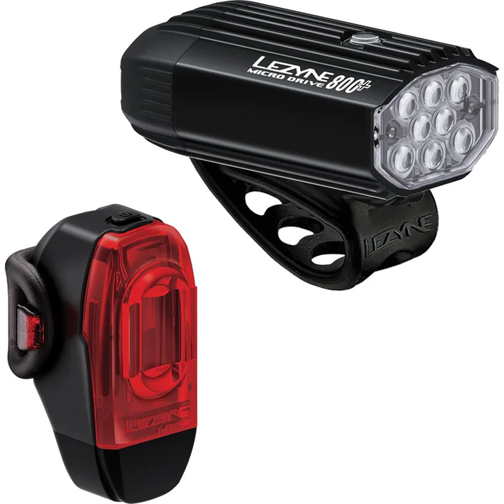 Lezyne Micro Drive 800+ / KTV Drive+ Verlichtingsset  