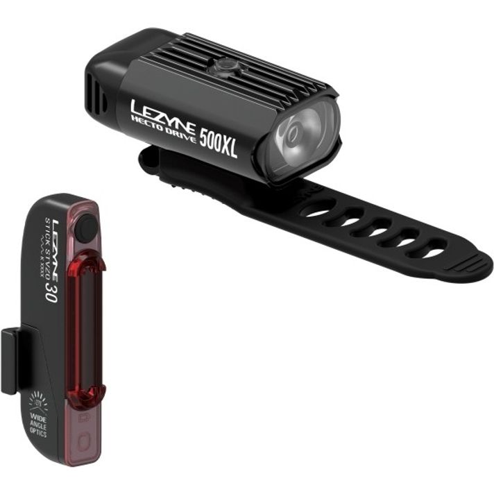 Lezyne Hecto Drive 500 / Stick 30 Verlichtingset  