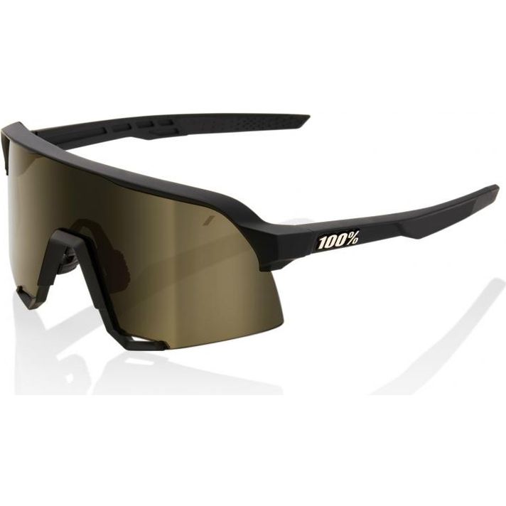 100% S3 Soft Gold Lens Black Bril  