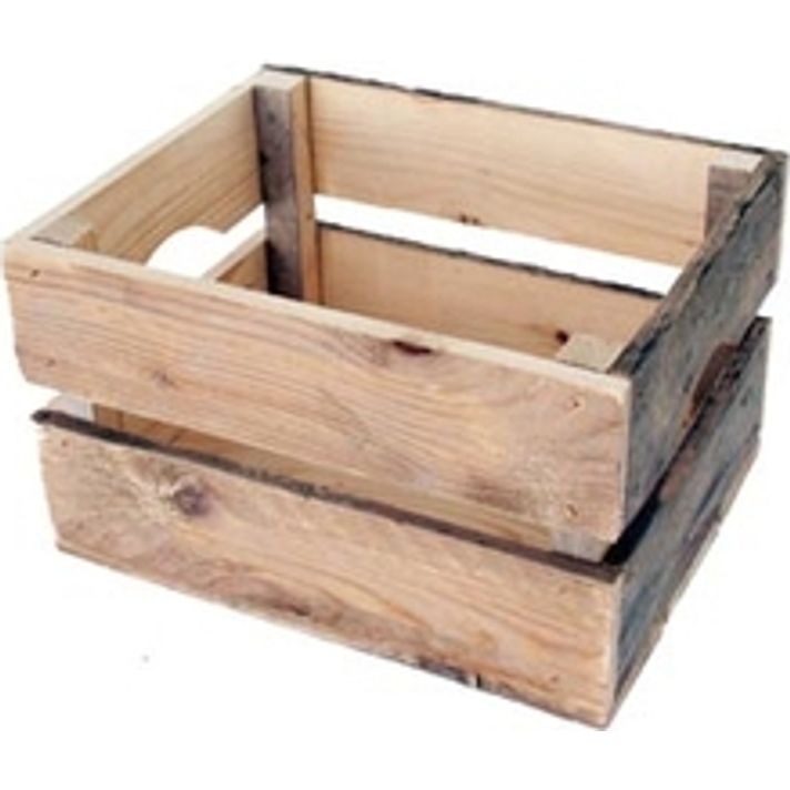 12GO Houten Transportkrat Groot  