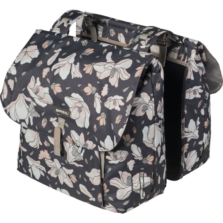 Basil Basil Magnolia Dubbele Fietstassenset  