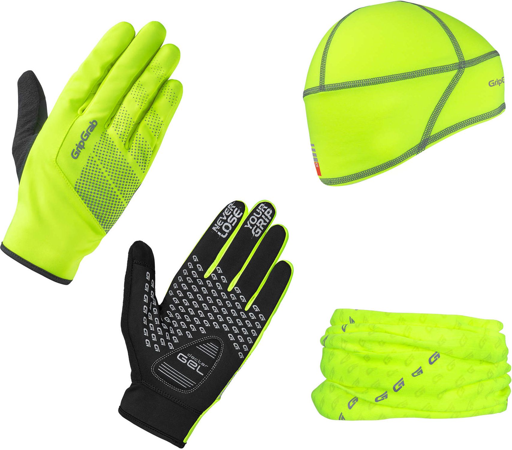 GripGrab Hi-Vis Cycling Essentials  