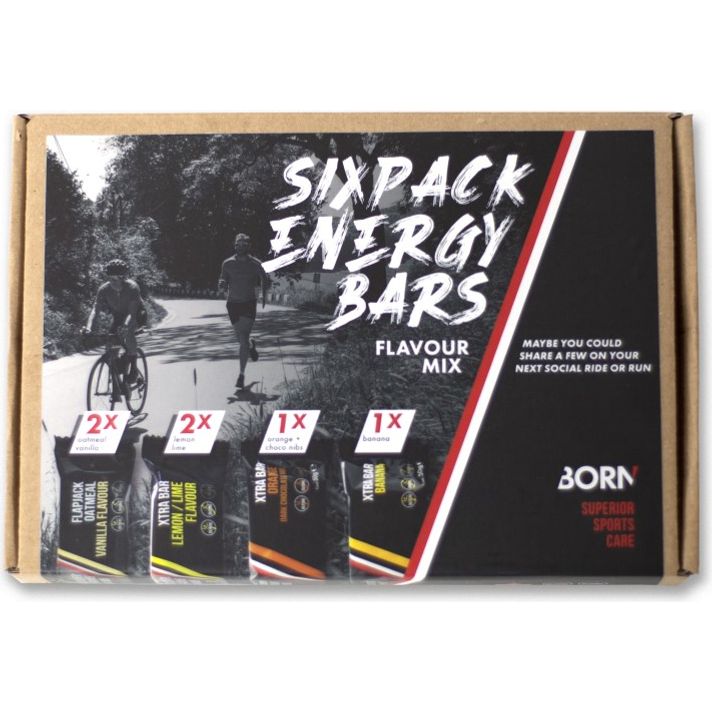 Born Energy Bar Flavour Mix 6 stuks  