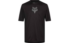 Fox Ranger Head Fietsshirt Zwart  