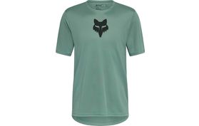 Fox Ranger Head Fietsshirt Groen  