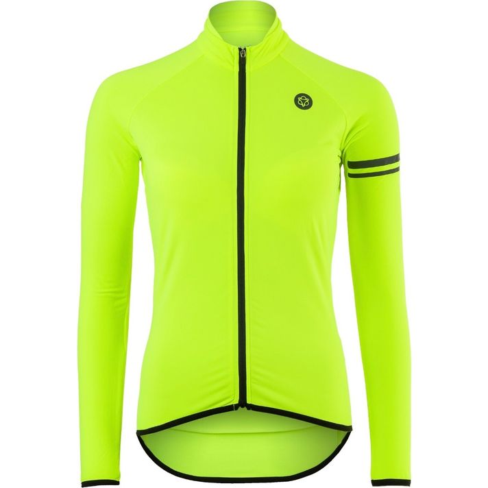 AGU Essential Thermo HiVis Lange Mouwen Fietsshirt Dames  