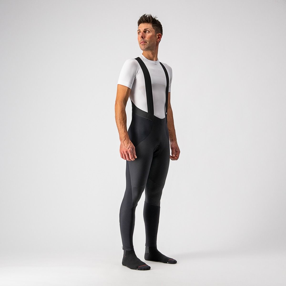 Castelli SORPASSO ROS WIND BIBTIGHT　M Castelli Sorpasso RoS Wind Lange Fietsbroek | 12GO Biking