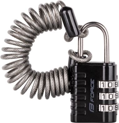 Force 3-120 cm Cijfer Kabelslot  