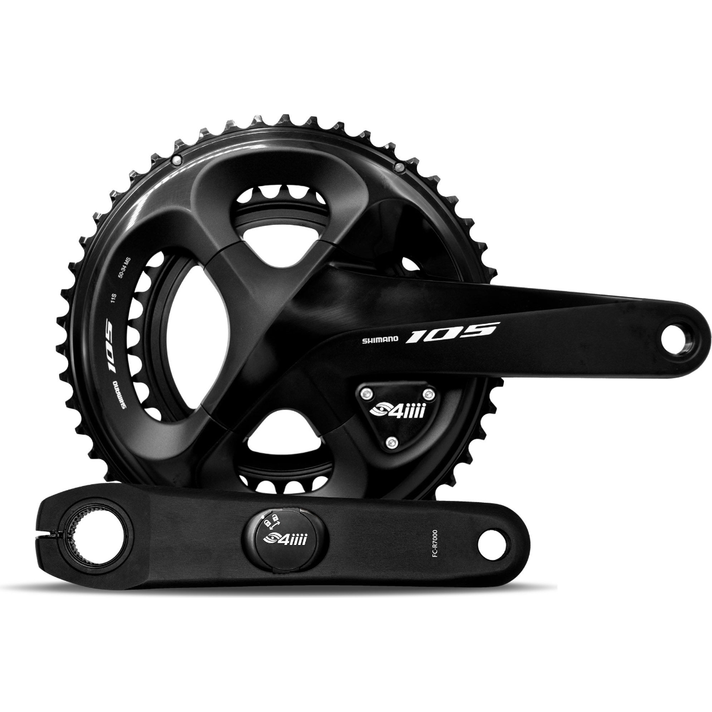 Shimano 105 パワーメーター 4iiii Precision Pro Powermeter Shimano 105 R7000 Crankstel | 12GO