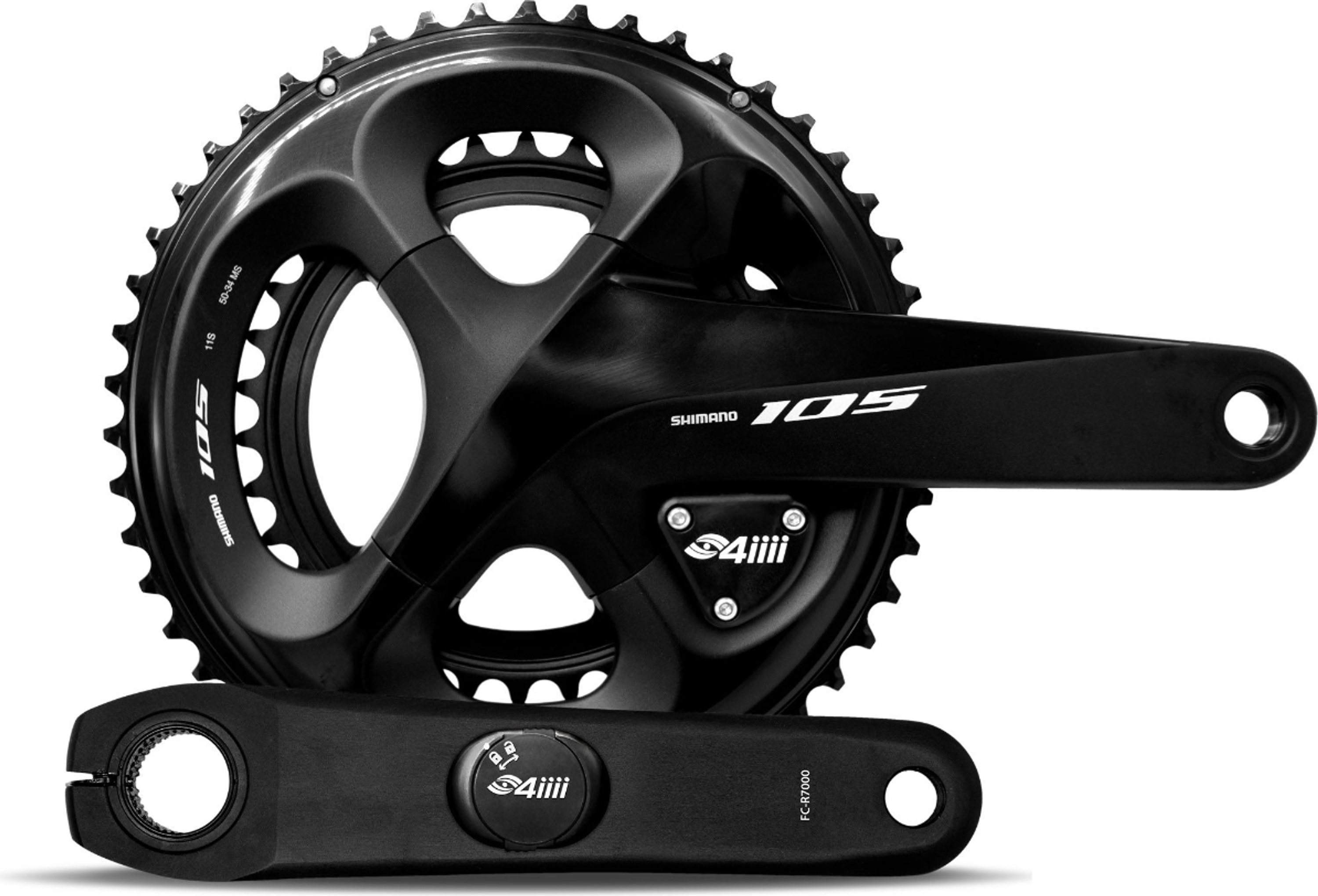 4iiii Precision Pro Powermeter Shimano 105 R7000 Crankstel | 12GO