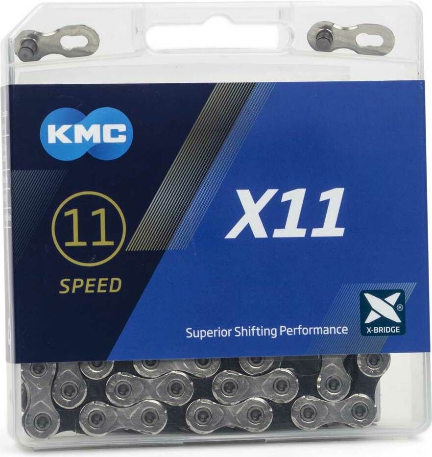 KMC X11 11-speed Ketting Zilver/Zwart  