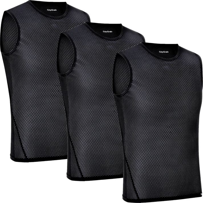 GripGrab GripGrab Ultralight Sleeveless Mesh Baselayer 3-Pack  