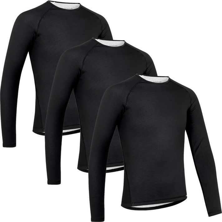 GripGrab GripGrab Ride Thermal Long Sleeve Ondershirt 3 Pack  