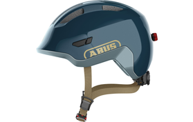 ABUS Smiley 3.0 ACE LED Kinder Fietshelm Blauw  
