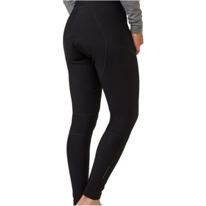 ZMMZZ Dames fietsbroek met gel gewatteerde compressie elastische