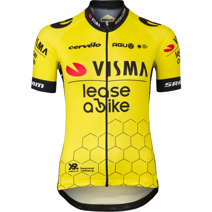 AGU AGU Visma Lease-a-Bike Replica Dames Fietsshirt  