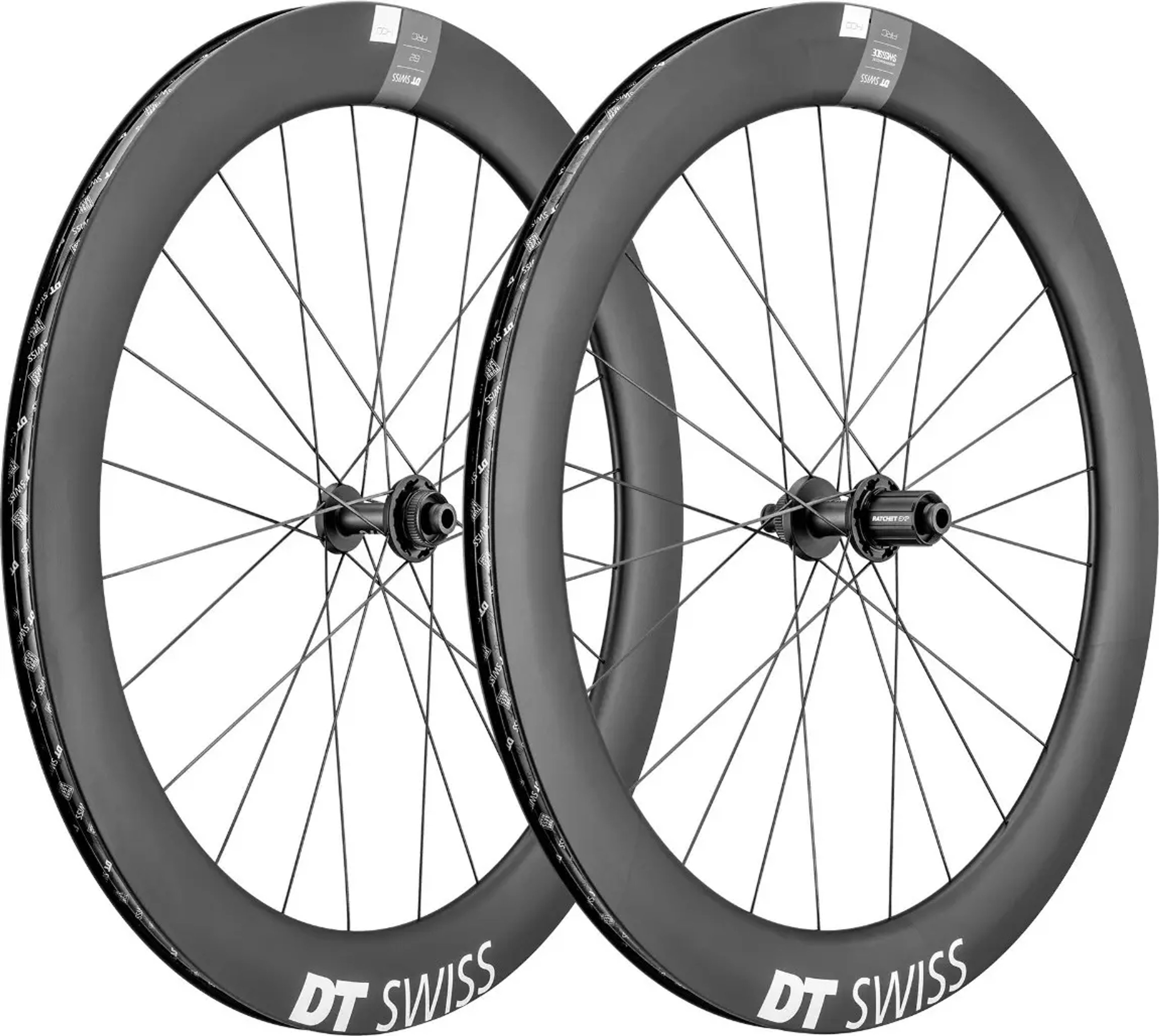 DT SWISS ARC 1400 DICUT DB 前:50 後:62 DT Swiss ARC 1400 Dicut DB 50 Racefiets Wielset | 12GO Biking