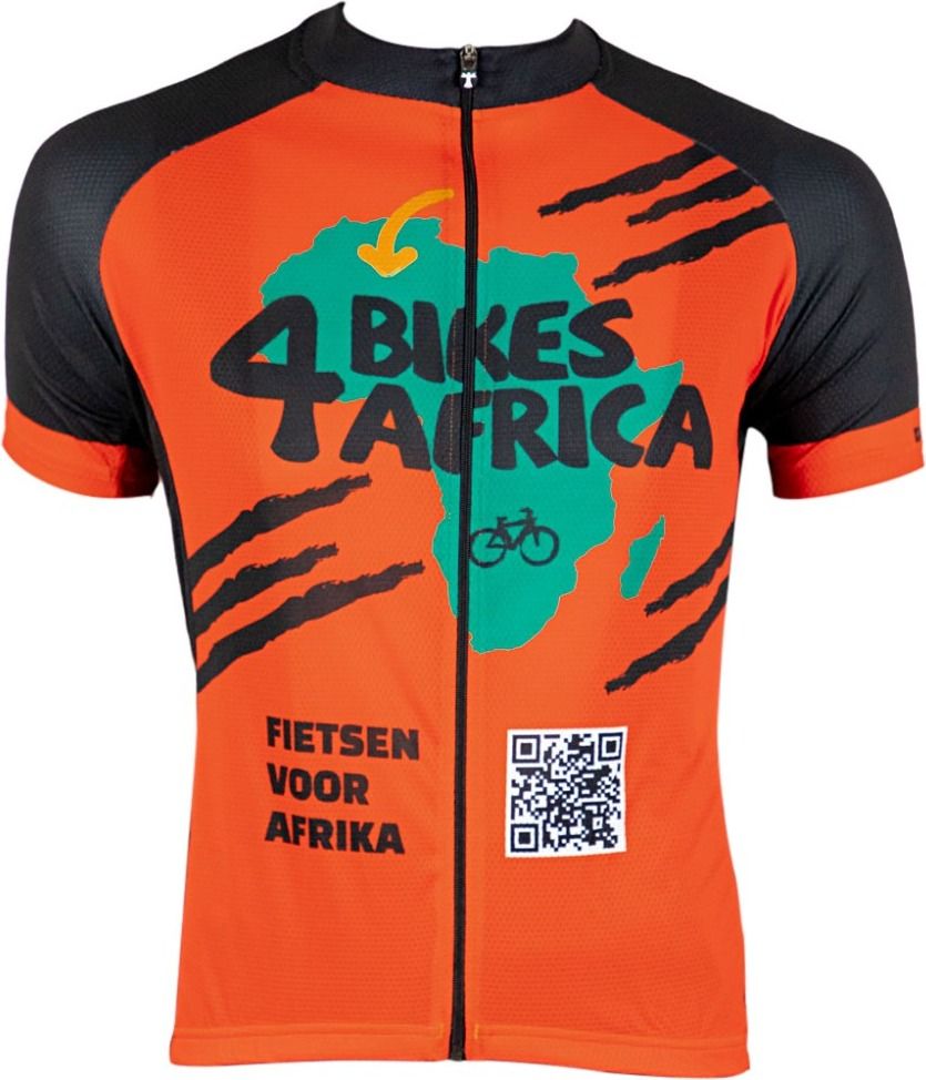 Bioracer Bikes4Africa Fietsshirt Heren  