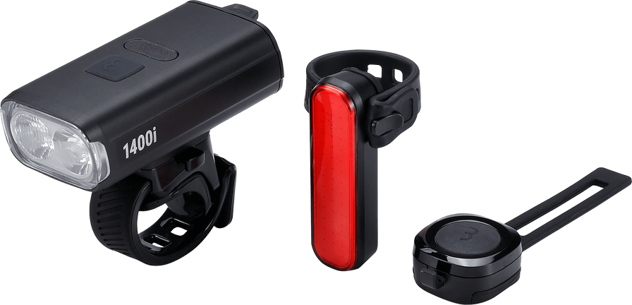 BBB Cycling BBB Cycling BLS-275i StrikeDuo 1400i + BLS-255 Signal Verlichtingsset  
