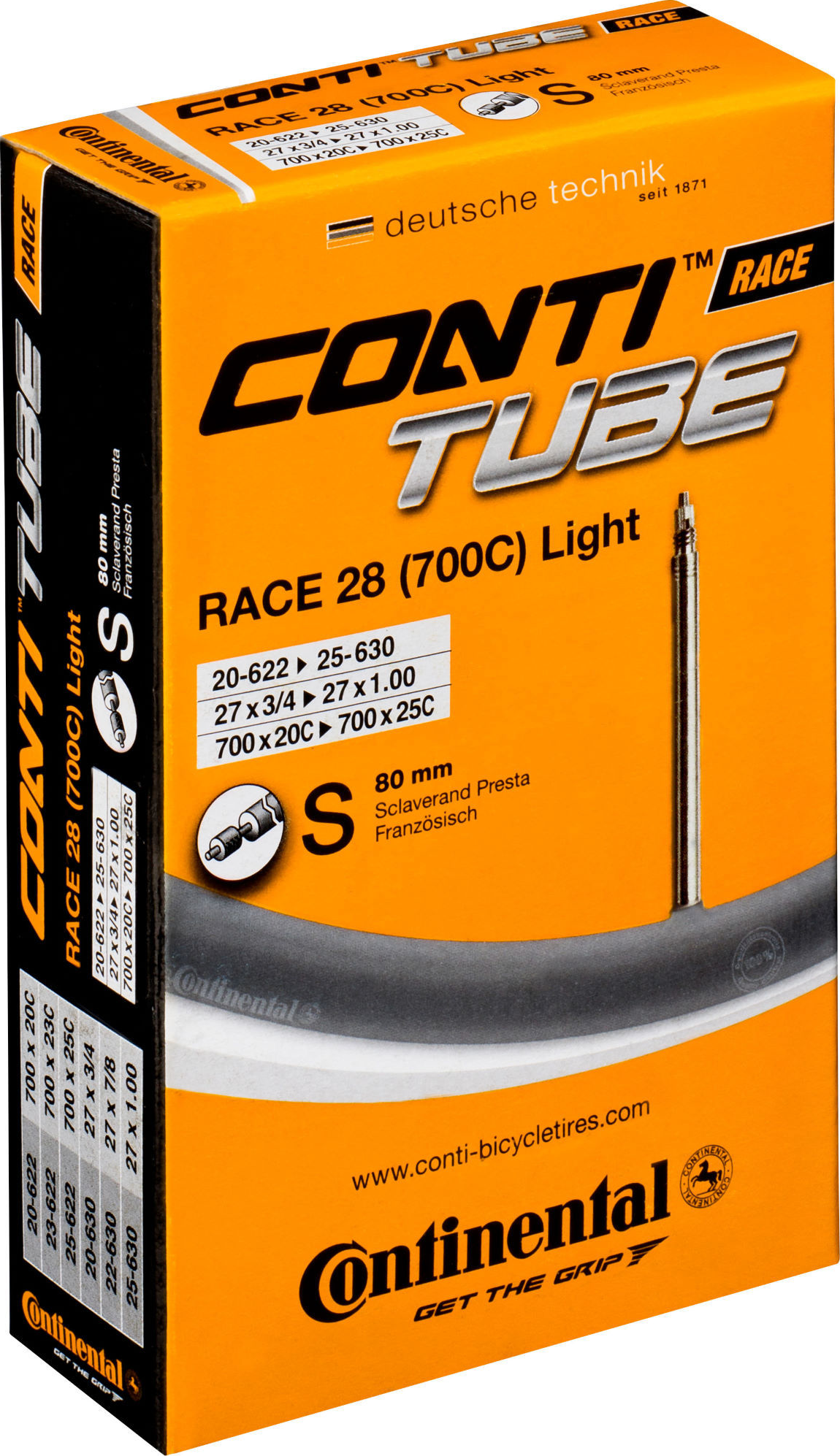 Continental Race Light 28'' Presta Binnenband  