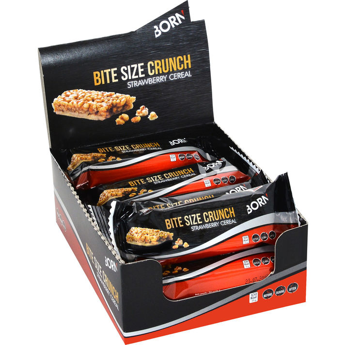 Born Energy Bar Bite Size Crunch Doos  