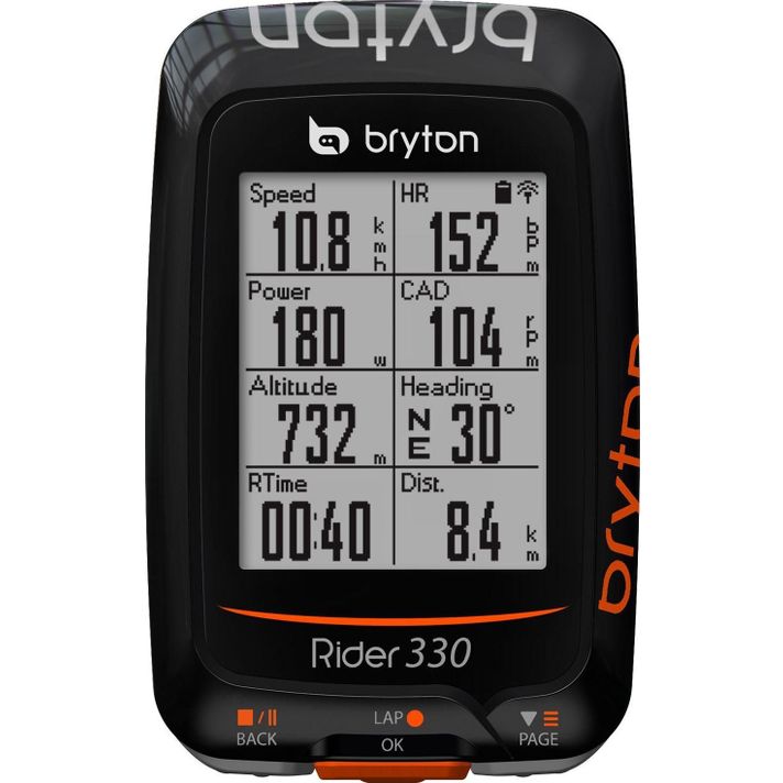 Bryton Rider 330 E GPS Fietscomputer  