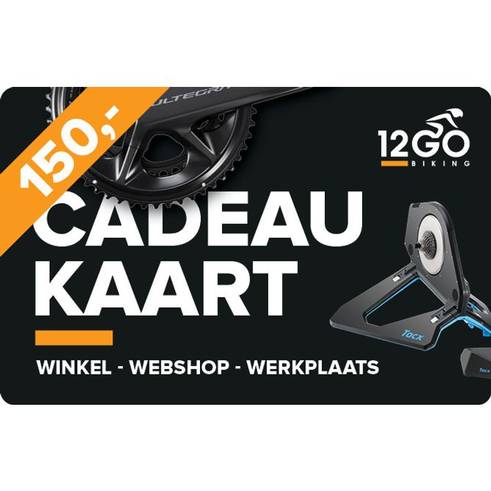 12GO 12GO Cadeaukaart 150 euro  