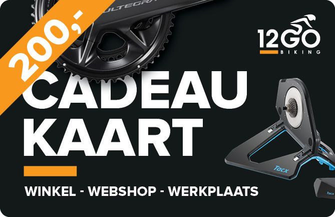 12GO Cadeaukaart 200 euro  