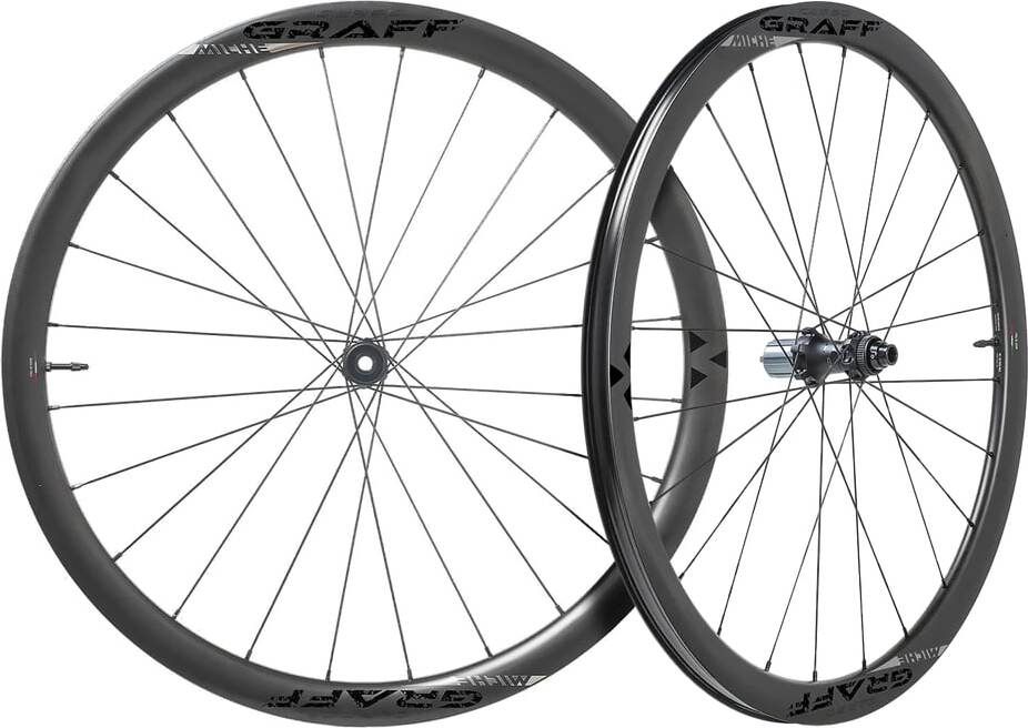 Miche Graff Evo Carbon Disc Gravel Wielset  