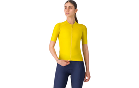 Castelli Espresso 2 Fietsshirt Dames Geel  
