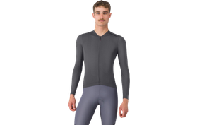 Castelli Espresso 2 LS Fietsshirt Grijs  