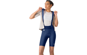 Castelli Espresso 2 DT Korte Fietsbroek Dames Donkerblauw  