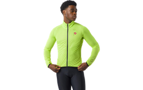 Castelli Squall Shell Fiets Regenjas Fluogeel  