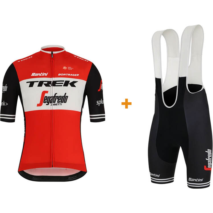 Santini Trek-Segafredo Jersey + Bibshort  