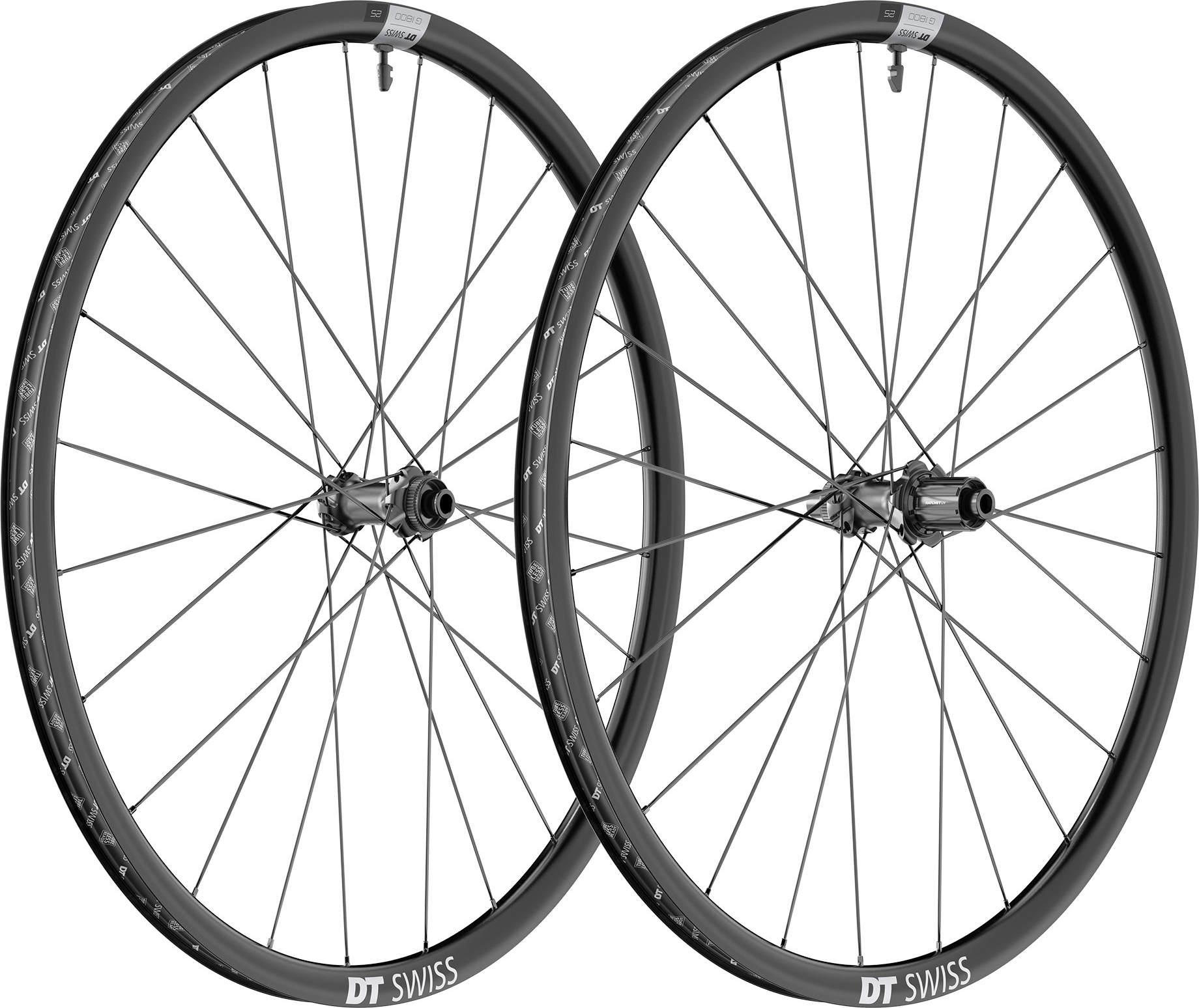 DT Swiss G 1800 Spline DB 25 Gravel Wielset  