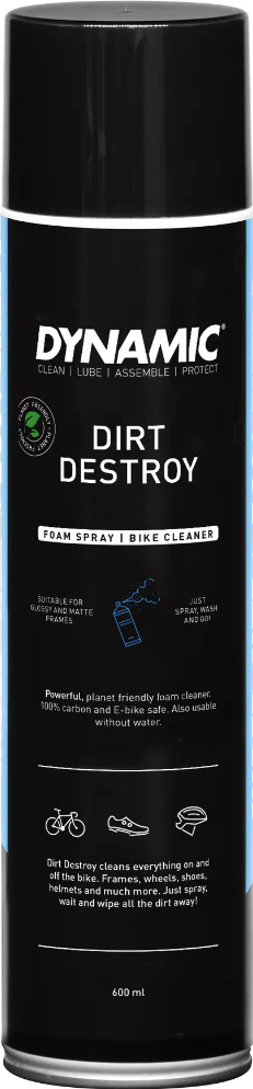 Dynamic Bike Care Dirt Destroy Foam Spray Fietsreiniger  