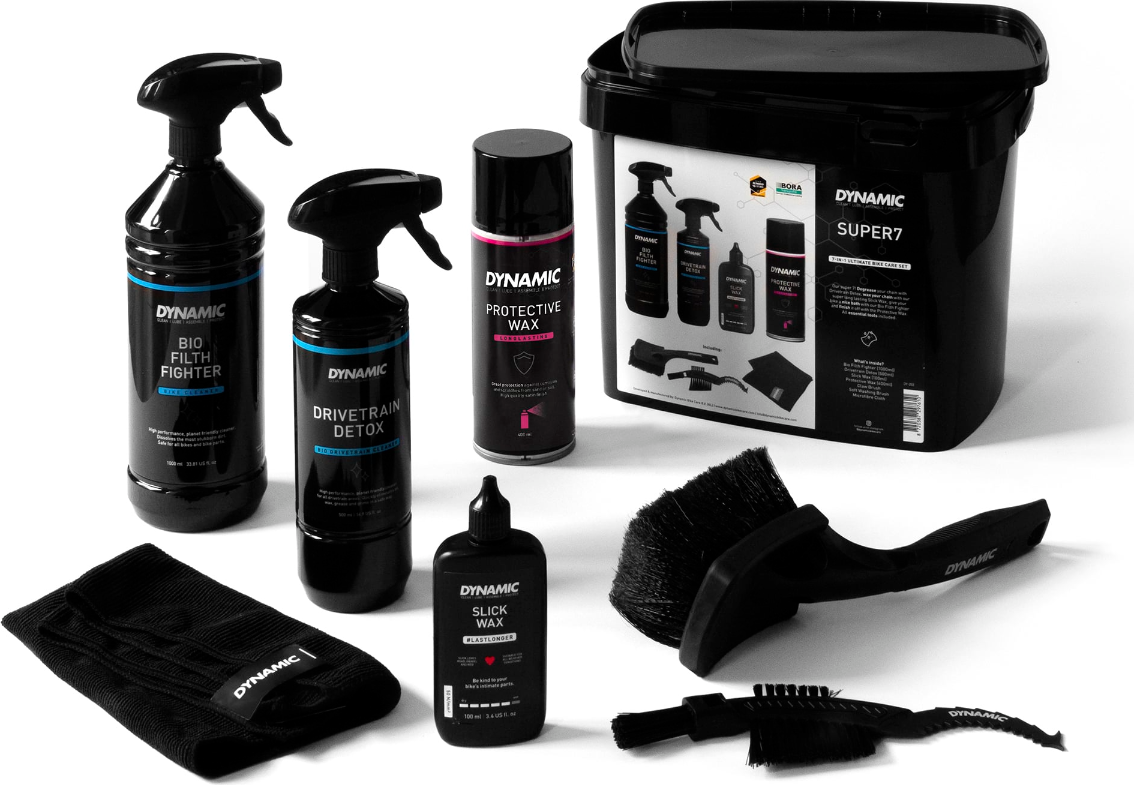 Dynamic Bike Care Super 7 Ultimate Bike Care Box Schoonmaakset  