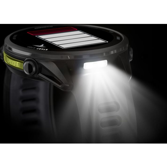 Garmin Forerunner 970 titanium bandje (zwart Garmin Forerunner 970 titanium bandje (zwart