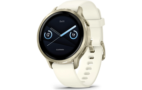 Garmin Venu 4 Sporthorloge Goud / Beige  