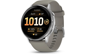 Garmin Venu 4 Sporthorloge Zilver / Grijs  
