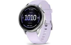 Garmin Venu 4 Sporthorloge Zilver / Paars  