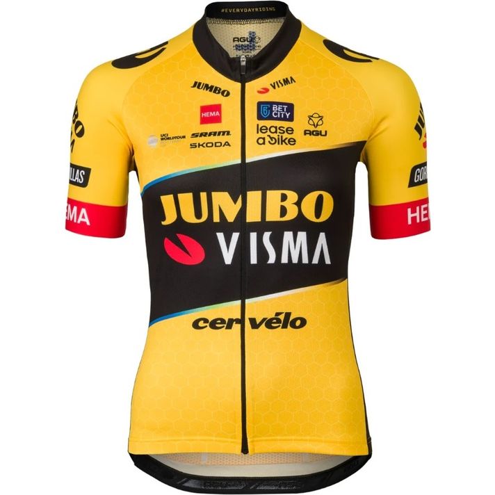 AGU Jumbo-Visma Dames Fietsshirt 2023  