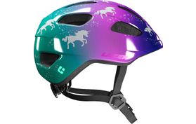 Lazer Kids Nutz 2.0 KinetiCore Kinder Fietshelm Paars  