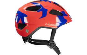 Lazer Kids Nutz 2.0 KinetiCore Kinder Fietshelm Rood  