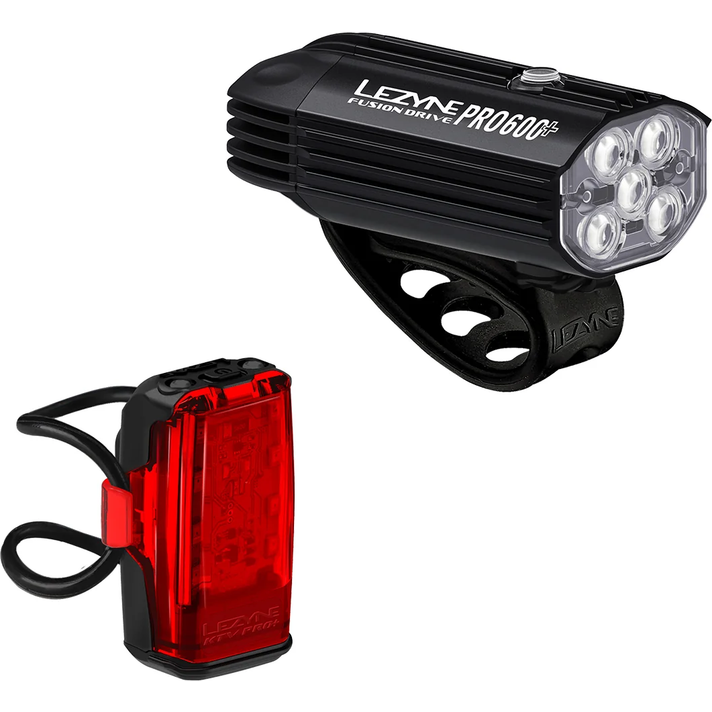 Lezyne Fusion Drive Pro 600+ / KTV Drive Pro+ Verlichtingsset  
