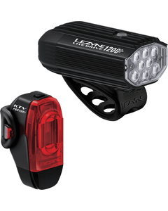 Lezyne Lite Drive 1200+ / KTV Drive Pro+ Verlichtingsset  