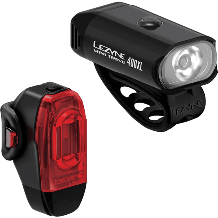 Lezyne Lezyne Mini Drive 400XL / KTV Drive+ Verlichtingsset  